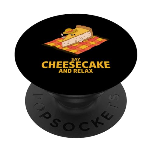 Cheese Lover Confiseur Dessert Cheesecake Sweets Baker PopSockets Klebender PopGrip Cheese Lover Confiseur Dessert Cheesecake Sweets Baker PopSockets Klebender PopGrip von Cheesecake Shirts for Cheesecake Day