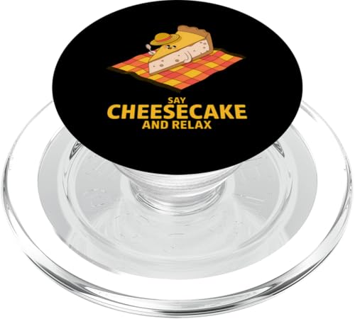 Cheese Lover Confiseur Dessert Cheesecake Sweets Baker PopSockets PopGrip für MagSafe Cheese Lover Confiseur Dessert Cheesecake Sweets Baker PopSockets PopGrip für MagSafe von Cheesecake Shirts for Cheesecake Day
