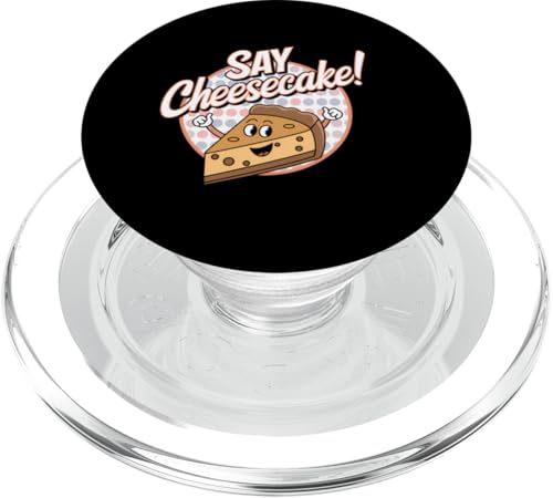 Cheesecake Cheese Eater Süßigkeiten Dessert Liebhaber Sweet Tooth PopSockets PopGrip für MagSafe von Cheesecake Shirts for Cheesecake Day