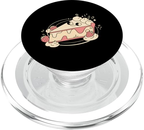 Cheesecake Cheese Lover Naschkatzenliebhaber Bäckerei PopSockets PopGrip für MagSafe von Cheesecake Shirts for Cheesecake Day