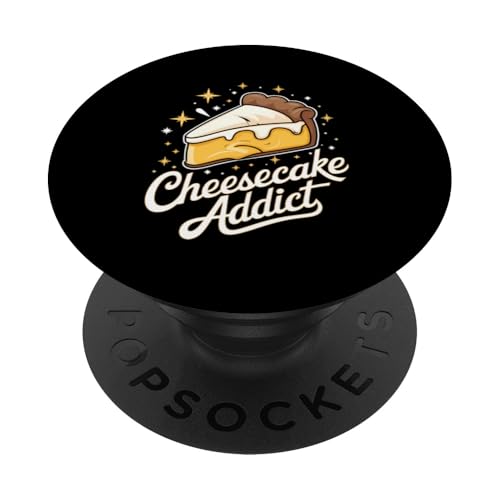Cheesecake Cheese Lover Sweet Tooth Dessert Liebhaber Baker PopSockets Klebender PopGrip Cheesecake Cheese Lover Sweet Tooth Dessert Liebhaber Baker PopSockets Klebender PopGrip von Cheesecake Shirts for Cheesecake Day