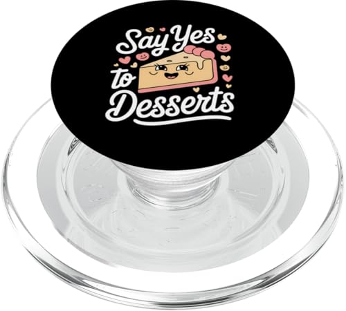 Cheesecake Day Naschkatzen-Käsekuchen Sweets Eater PopSockets PopGrip für MagSafe von Cheesecake Shirts for Cheesecake Day