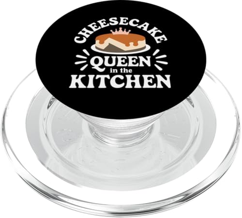 Cheesecake Dessert Foodies Käse Kuchen Backen Konditor PopSockets PopGrip für MagSafe von Cheesecake Shirts for Cheesecake Day