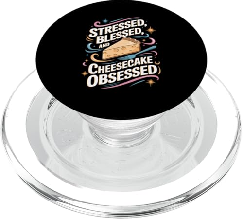 Cheesecake Eater Cheese Lover Cheesecake Day Bakery Sweets PopSockets PopGrip für MagSafe von Cheesecake Shirts for Cheesecake Day