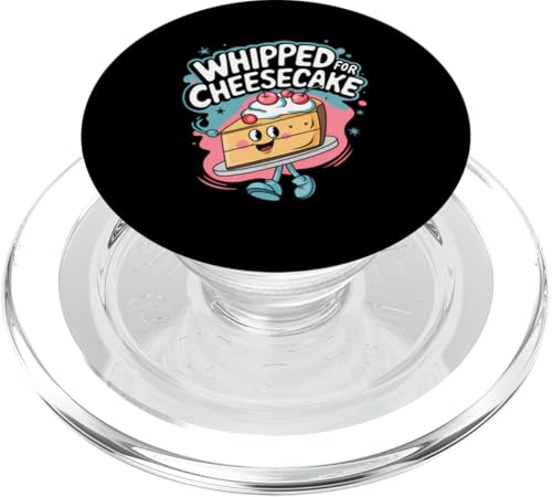 Dessert-Feinschmecker Cheesecake Lover Cheese Eater Sweet Tooth PopSockets PopGrip für MagSafe von Cheesecake Shirts for Cheesecake Day