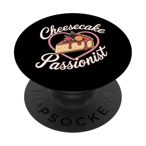 Dessert Foodies Backen Süßigkeiten Käse Kuchen PopSockets Klebender PopGrip Dessert Foodies Backen Süßigkeiten Käse Kuchen PopSockets Klebender PopGrip von Cheesecake Shirts for Cheesecake Day