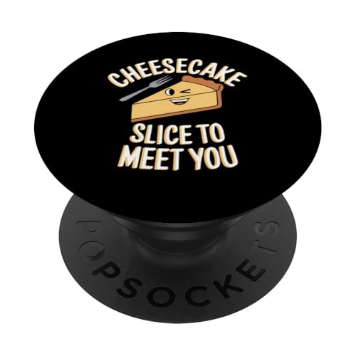 Käsekuchen, Käseesser, Nachtisch, Backen, Kuchenliebhaber, Süßigkeiten PopSockets Klebender PopGrip Käsekuchen, Käseesser, Nachtisch, Backen, Kuchenliebhaber, Süßigkeiten PopSockets Klebender PopGrip von Cheesecake Shirts for Cheesecake Day