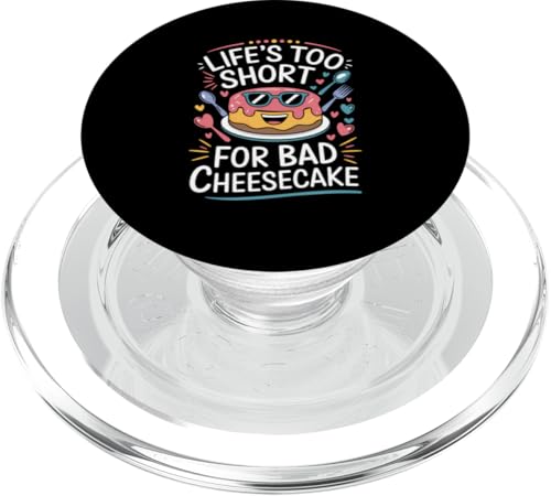 Käsekuchen, Käseesser, Nachtisch, Feinschmecker, Cheese Lover Cake PopSockets PopGrip für MagSafe von Cheesecake Shirts for Cheesecake Day