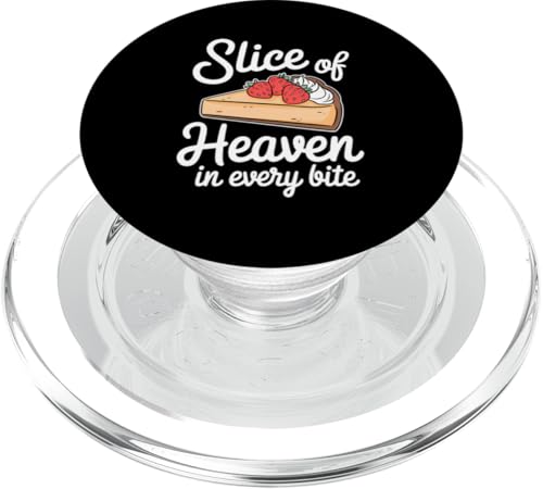 Käsekuchen Süßigkeiten Dessert Foodies Käseliebhaber Backen PopSockets PopGrip für MagSafe von Cheesecake Shirts for Cheesecake Day