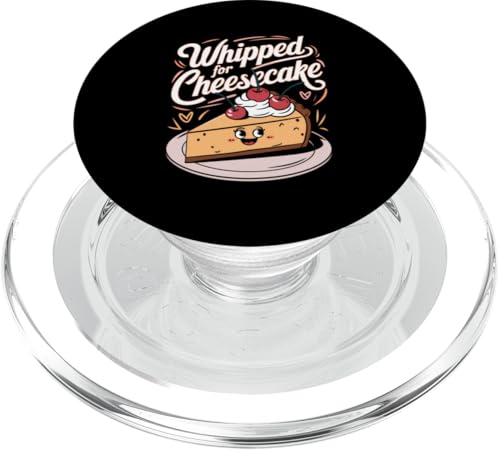 Käsekuchenliebhaber Konditorei, Käse, Süßigkeiten, Kuchenbäcker PopSockets PopGrip für MagSafe von Cheesecake Shirts for Cheesecake Day