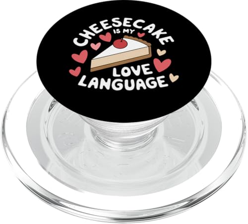 Konditor Käsekuchen-Liebhaber Käsefresser Kuchenliebhaber PopSockets PopGrip für MagSafe von Cheesecake Shirts for Cheesecake Day