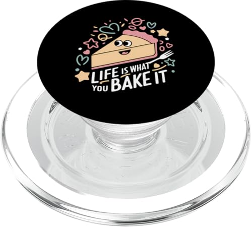 Süßigkeiten Käseliebhaber Käsekuchen Bäcker Sweet Tooth Cake PopSockets PopGrip für MagSafe von Cheesecake Shirts for Cheesecake Day