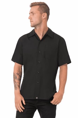 Chef Works A913-XXL Cool Vent Kochhemd, Größe XXL, Schwarz Chef Works A913-XXL Cool Vent Kochhemd, Größe XXL, Schwarz von Chef Works