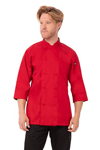 Chef Works Herren JLCLGRY2XL Kochjacke, grau, XX-Large von Chef Works