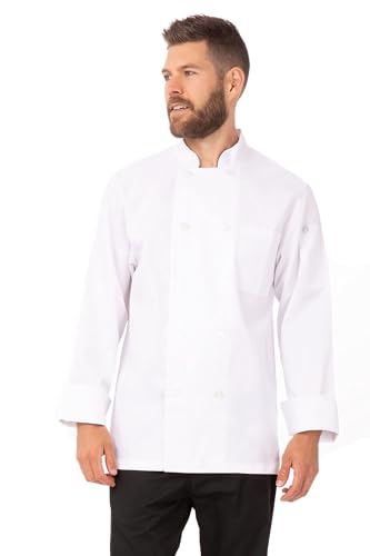 Chef Works Herren WCCWWHTL Kochjacke, Weiß, Large Chef Works Herren WCCWWHTL Kochjacke, Weiß, Large von Chef Works