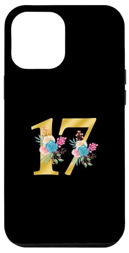 Niedliche Monogramm-Initiale farbige Zahlen Blumen 17 Hülle für iPhone 12 Pro Max Niedliche Monogramm-Initiale farbige Zahlen Blumen 17 Hülle für iPhone 12 Pro Max von Cheffsspecials Floral Cute Monogram Initials