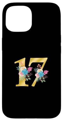 Niedliche Monogramm-Initiale farbige Zahlen Blumen 17 Hülle für iPhone 15 Niedliche Monogramm-Initiale farbige Zahlen Blumen 17 Hülle für iPhone 15 von Cheffsspecials Floral Cute Monogram Initials