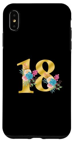 Niedliche Monogramm-Initiale farbige Zahlen Blumen 18 Hülle für iPhone XS Max Niedliche Monogramm-Initiale farbige Zahlen Blumen 18 Hülle für iPhone XS Max von Cheffsspecials Floral Cute Monogram Initials