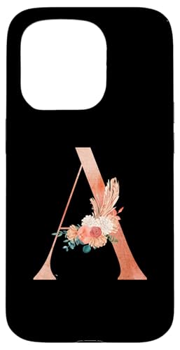 Niedliches Monogramm Initiale farbige Buchstaben Blumen Großstadt A Hülle für iPhone 15 Pro Niedliches Monogramm Initiale farbige Buchstaben Blumen Großstadt A Hülle für iPhone 15 Pro von Cheffsspecials Floral Cute Monogram Initials