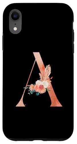 Niedliches Monogramm Initiale farbige Buchstaben Blumen Großstadt A Hülle für iPhone XR Niedliches Monogramm Initiale farbige Buchstaben Blumen Großstadt A Hülle für iPhone XR von Cheffsspecials Floral Cute Monogram Initials