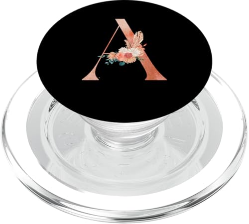 Niedliches Monogramm Initiale farbige Buchstaben Blumen Großstadt A PopSockets PopGrip für MagSafe Niedliches Monogramm Initiale farbige Buchstaben Blumen Großstadt A PopSockets PopGrip für MagSafe von Cheffsspecials Floral Cute Monogram Initials