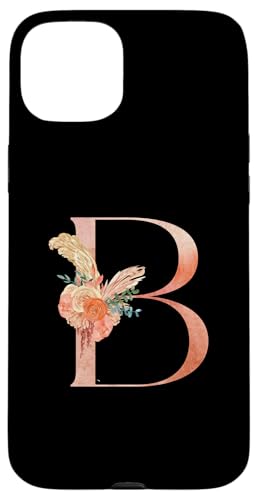 Niedliches Monogramm Initiale farbige Buchstaben Blumen Großstadt B Hülle für iPhone 15 Plus Niedliches Monogramm Initiale farbige Buchstaben Blumen Großstadt B Hülle für iPhone 15 Plus von Cheffsspecials Floral Cute Monogram Initials