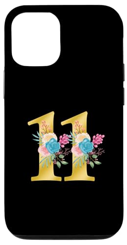 Niedliches Monogramm Initiale farbige Zahlen Blumen 11 Hülle für iPhone 12/12 Pro Niedliches Monogramm Initiale farbige Zahlen Blumen 11 Hülle für iPhone 12/12 Pro von Cheffsspecials Floral Cute Monogram Initials