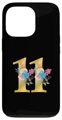 Niedliches Monogramm Initiale farbige Zahlen Blumen 11 Hülle für iPhone 13 Pro Niedliches Monogramm Initiale farbige Zahlen Blumen 11 Hülle für iPhone 13 Pro von Cheffsspecials Floral Cute Monogram Initials
