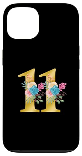 Niedliches Monogramm Initiale farbige Zahlen Blumen 11 Hülle für iPhone 13 Niedliches Monogramm Initiale farbige Zahlen Blumen 11 Hülle für iPhone 13 von Cheffsspecials Floral Cute Monogram Initials