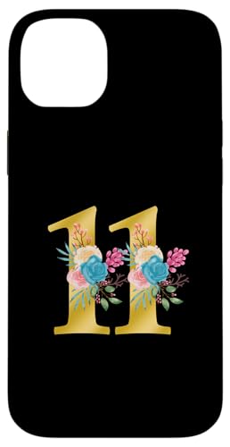 Niedliches Monogramm Initiale farbige Zahlen Blumen 11 Hülle für iPhone 14 Plus Niedliches Monogramm Initiale farbige Zahlen Blumen 11 Hülle für iPhone 14 Plus von Cheffsspecials Floral Cute Monogram Initials