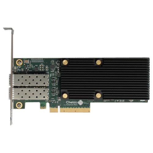 Chelsio Dualport Netzwerkkarte PCIe 10GBit T520-LL-CR (T520-LL-CR) von CHELSIO COMMUNICATIONS