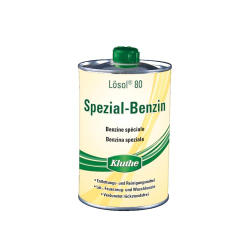 Kluthe 16602500060 Reinigungsbenzin 1l Dose, Entfettungs- und Reinigungsmittel, Reiniger Entfetter Waschbenzin Kluthe 16602500060 Reinigungsbenzin 1l Dose, Entfettungs- und Reinigungsmittel, Reiniger Entfetter Waschbenzin von Chemische Werke Kluthe