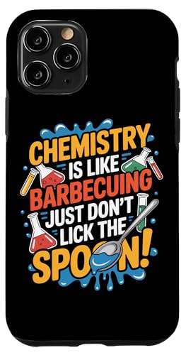 Chemie ist wie Grillen einfach nicht den Löffel lecken Hülle für iPhone 11 Pro Chemie ist wie Grillen einfach nicht den Löffel lecken Hülle für iPhone 11 Pro von Chemistry Is Like Barbecuing Co
