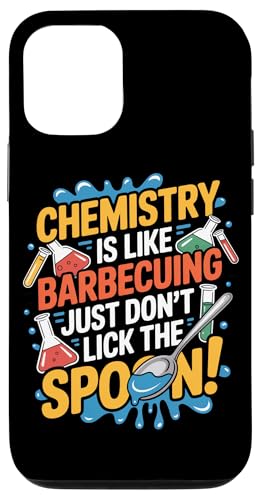 Chemie ist wie Grillen einfach nicht den Löffel lecken Hülle für iPhone 12/12 Pro Chemie ist wie Grillen einfach nicht den Löffel lecken Hülle für iPhone 12/12 Pro von Chemistry Is Like Barbecuing Co
