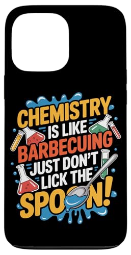 Chemie ist wie Grillen einfach nicht den Löffel lecken Hülle für iPhone 13 Pro Max Chemie ist wie Grillen einfach nicht den Löffel lecken Hülle für iPhone 13 Pro Max von Chemistry Is Like Barbecuing Co