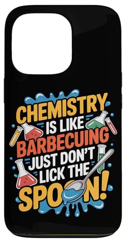 Chemie ist wie Grillen einfach nicht den Löffel lecken Hülle für iPhone 13 Pro Chemie ist wie Grillen einfach nicht den Löffel lecken Hülle für iPhone 13 Pro von Chemistry Is Like Barbecuing Co