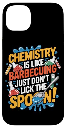 Chemie ist wie Grillen einfach nicht den Löffel lecken Hülle für iPhone 14 Plus Chemie ist wie Grillen einfach nicht den Löffel lecken Hülle für iPhone 14 Plus von Chemistry Is Like Barbecuing Co