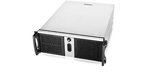 Chenbro Micom RM42300-F2 4U Schwarz - Grau Netzwerkchassis (RM42300-F2-USB3) von Chenbro