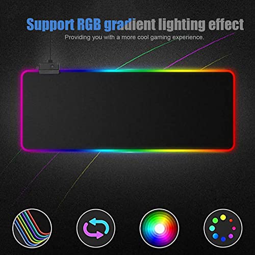 ChengyuWei Extra großes RGB-LED-Gaming-Pad – echtes Gummi und Multi-Span-Dex für verbessertes Gaming ChengyuWei Extra großes RGB-LED-Gaming-Pad – echtes Gummi und Multi-Span-Dex für verbessertes Gaming von ChengyuWei