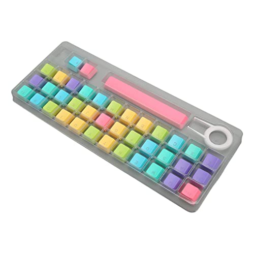 ChengyuWei Material-Tastatur-Tastenkappen – 39 DIY-Hintergrundbeleuchtungs-Set für den nächtlichen Einsatz in mechanischen Tastaturen von ChengyuWei
