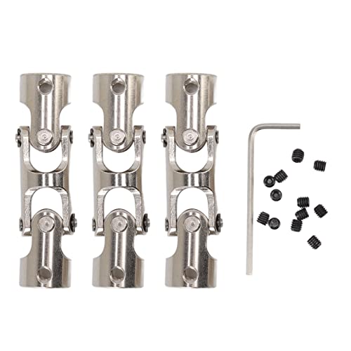 RC Universal Joint Shaft 8mm to 8mm, 3 Section Rotatable Steel Coupling Steering Connector, Enhances Performance for RC Cars and Boats, Installation, Flexible Joint, RC Universal Joint Shaft 8mm to 8mm, 3 Section Rotatable Steel Coupling Steering Connector, Enhances Performance for RC Cars and Boats, Installation, Flexible Joint, von ChengyuWei