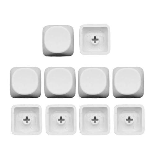 10Keys PBTs-Tastenkappe, MOA, Höhe 1U, keine Gravur, Rohlinge, Tastenabdeckungen, einzigartige Charakter-Tastentaste für mechanische Tastaturen von Chenxi Studio
