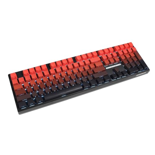 Doppelfarbverläufe, durchscheinende OEM-Tastenkappen-Set für verbesserte LED-Beleuchtung und stilvolles Tastatur-Aussehen von Chenxi Studio