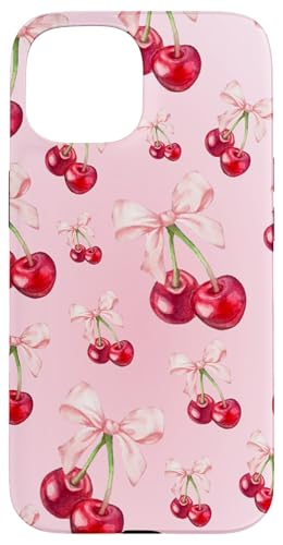 Hülle für iPhone 15 Kirschen Krawatten Schleife Europäisch Italienisch Sommer Kirsche Hülle für iPhone 15 Kirschen Krawatten Schleife Europäisch Italienisch Sommer Kirsche von Cherries Ties Bow European Italian Summer Cherry