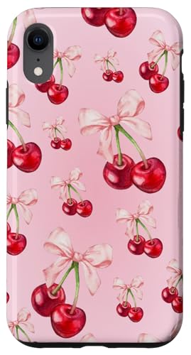 Hülle für iPhone XR Kirschen Krawatten Schleife Europäisch Italienisch Sommer Kirsche Hülle für iPhone XR Kirschen Krawatten Schleife Europäisch Italienisch Sommer Kirsche von Cherries Ties Bow European Italian Summer Cherry
