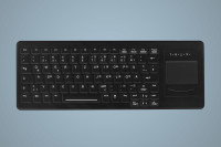 Cherry Hygiene Backlit Compact Touchpad Keyboard Fully Sealed Watertight USB Black von Cherry GmbH