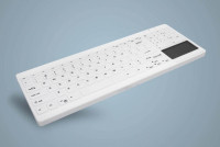 Cherry Hygiene Compact Ultraflat Touchpad Keyboard with NumPad Fully Sealed Watertight USB White von Cherry GmbH