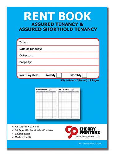 Cherry Tenants Mietungsbuch, A5, 16 Seiten Cherry Tenants Mietungsbuch, A5, 16 Seiten von Cherry Printers