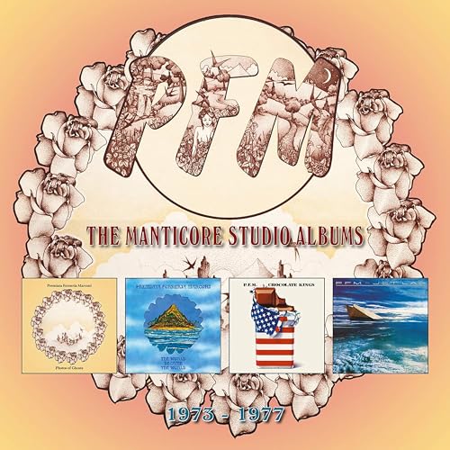 The Manticore Studio Albums (4cd Clamshell Box) von Cherry Red Records (Edel)