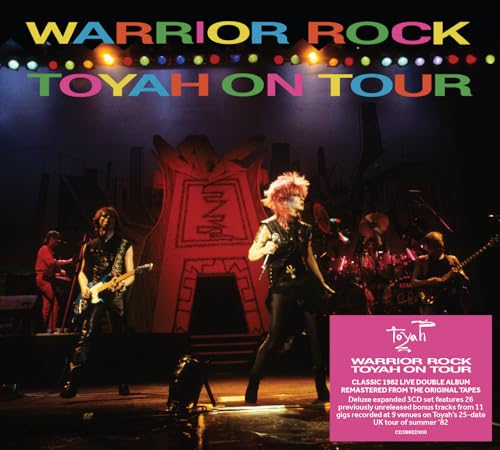 Warrior Rock-Toyah on Tour (3cd Digipak) von Cherry Red Records (Edel)